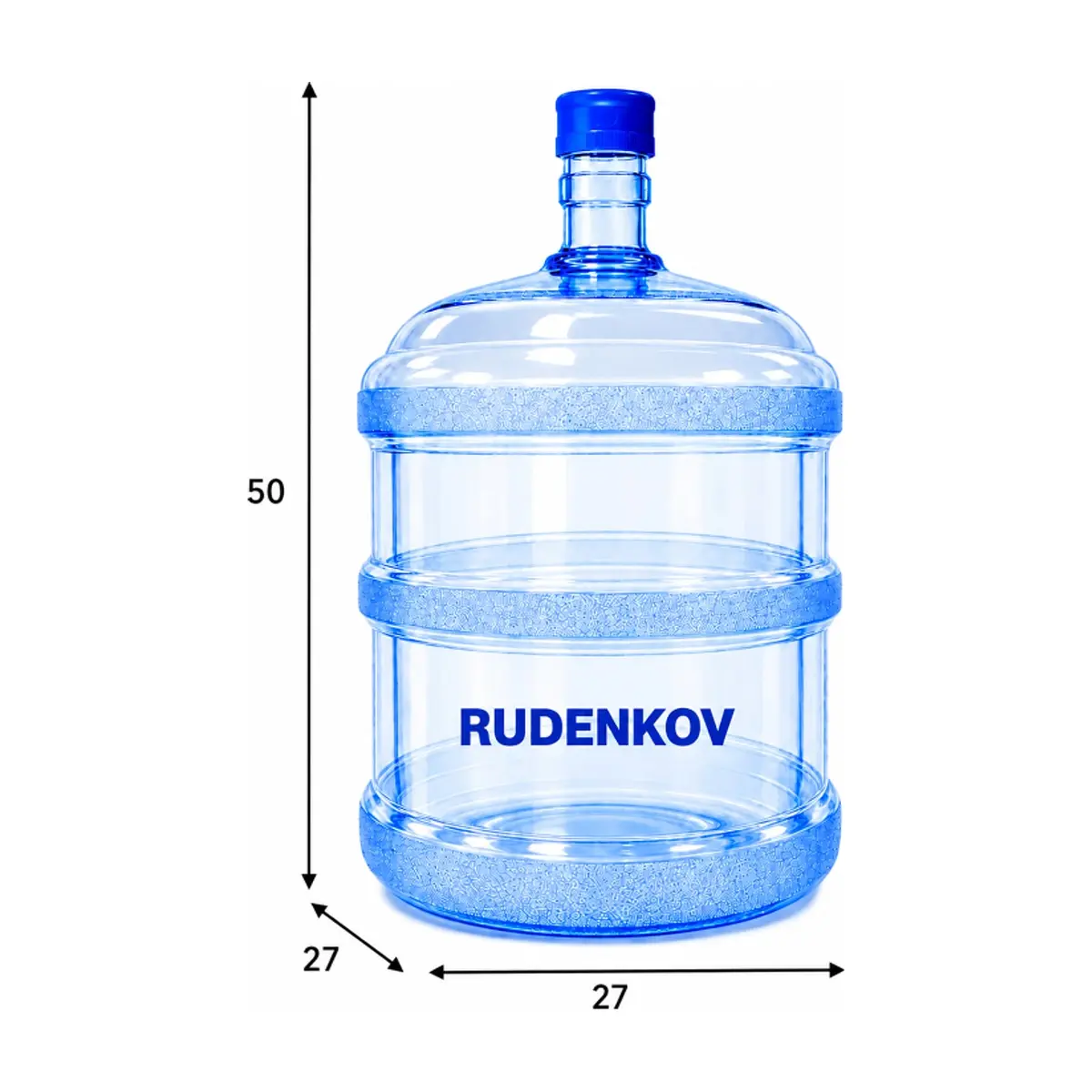 Pomo o bidón para agua con tapa Rudenkov (20 L) - Thumbnail 2