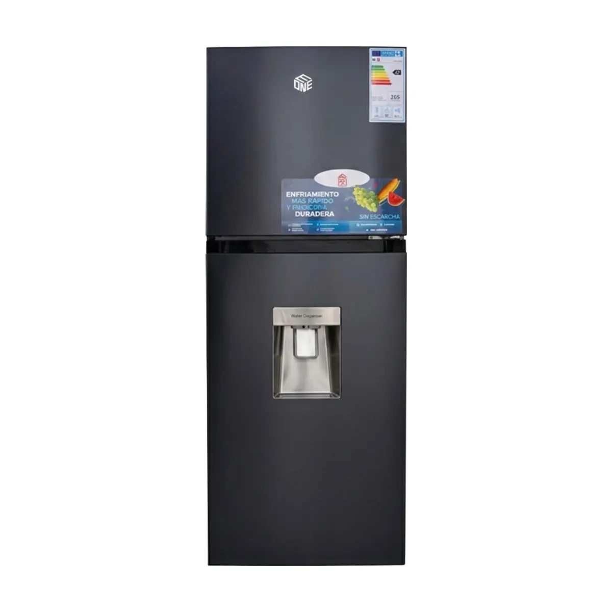 Refrigerador de 6.68 pies cúbicos color negro Eone LK-D195F