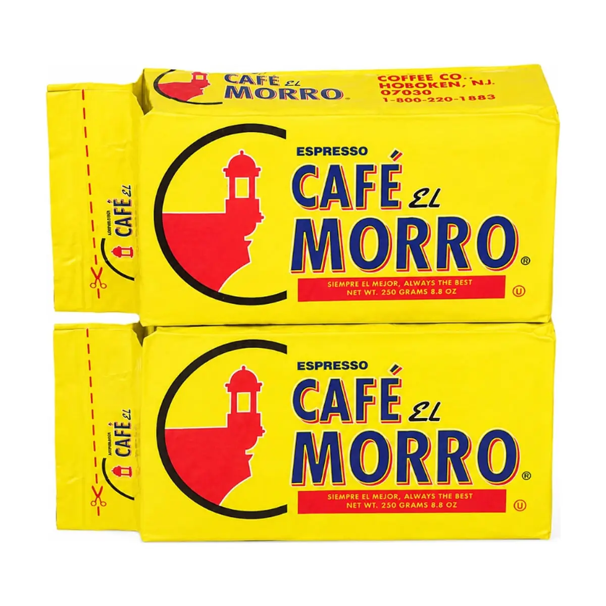Café espresso El Morro ( 2 x 250 g / 8.8 oz)