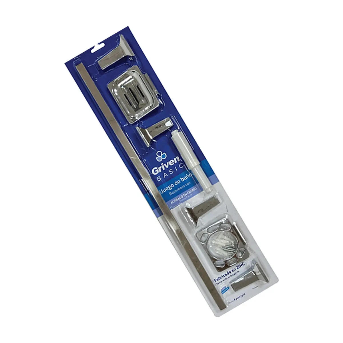 Juego de accesorios de 4 piezas para baño Griven
