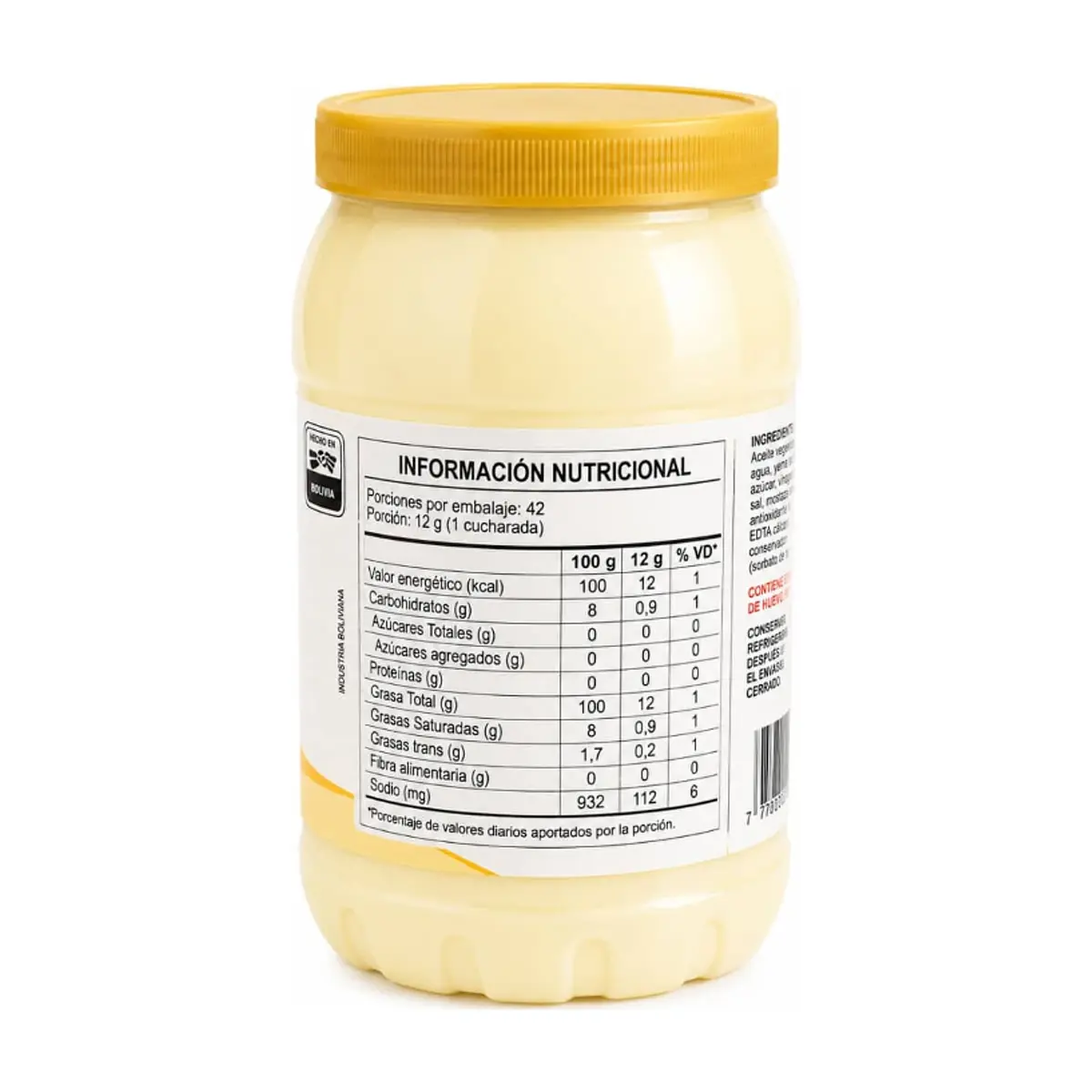 Mayonesa La Delicia (483 ml) - Thumbnail 2