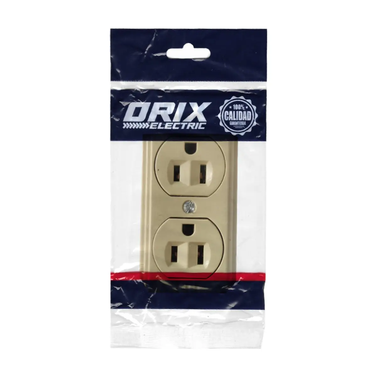 Tomacorriente doble de sobreponer - enchufe eléctrico de superficie - de 10 A / 125 V Orix - Thumbnail 3