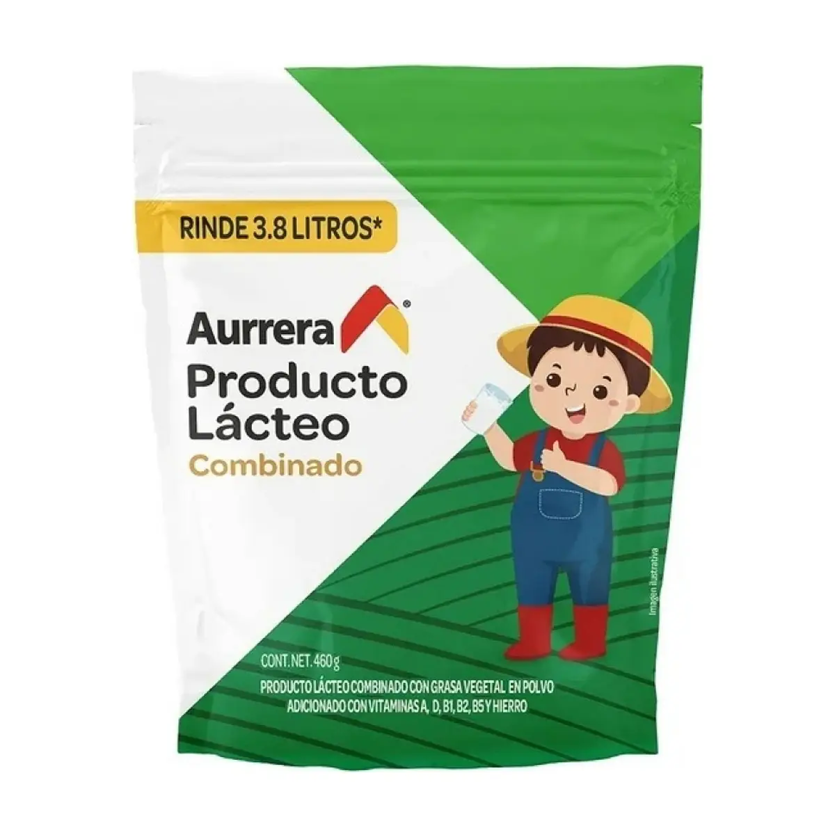 Producto lácteo combinado Aurrera (460 g / 1.01 lb)