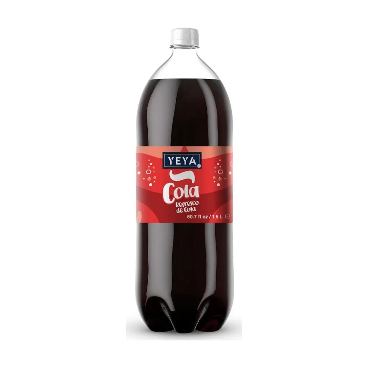 Refresco gaseado de cola YEYA (1.5 L / 50.7 fl oz)