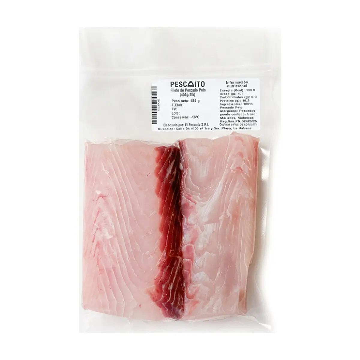 Filete de pescado peto Pescaito (454 g / 1 lb) - Thumbnail 3