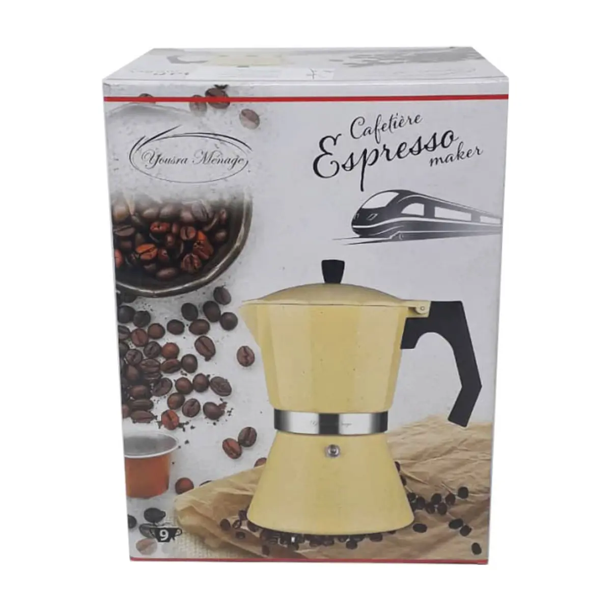 Cafetera clásica de 9 tazas Yousra Ménage - Thumbnail 2