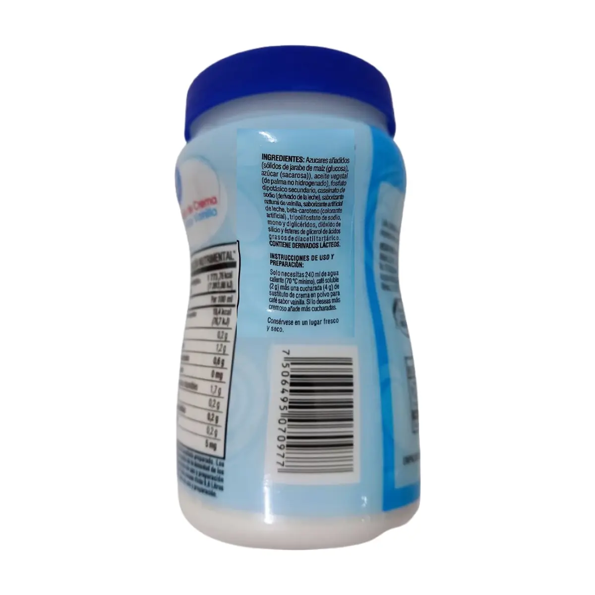 Sustituto de crema en polvo para café sabor vainilla Great Value (160 g / 5.6 oz) - Thumbnail 3