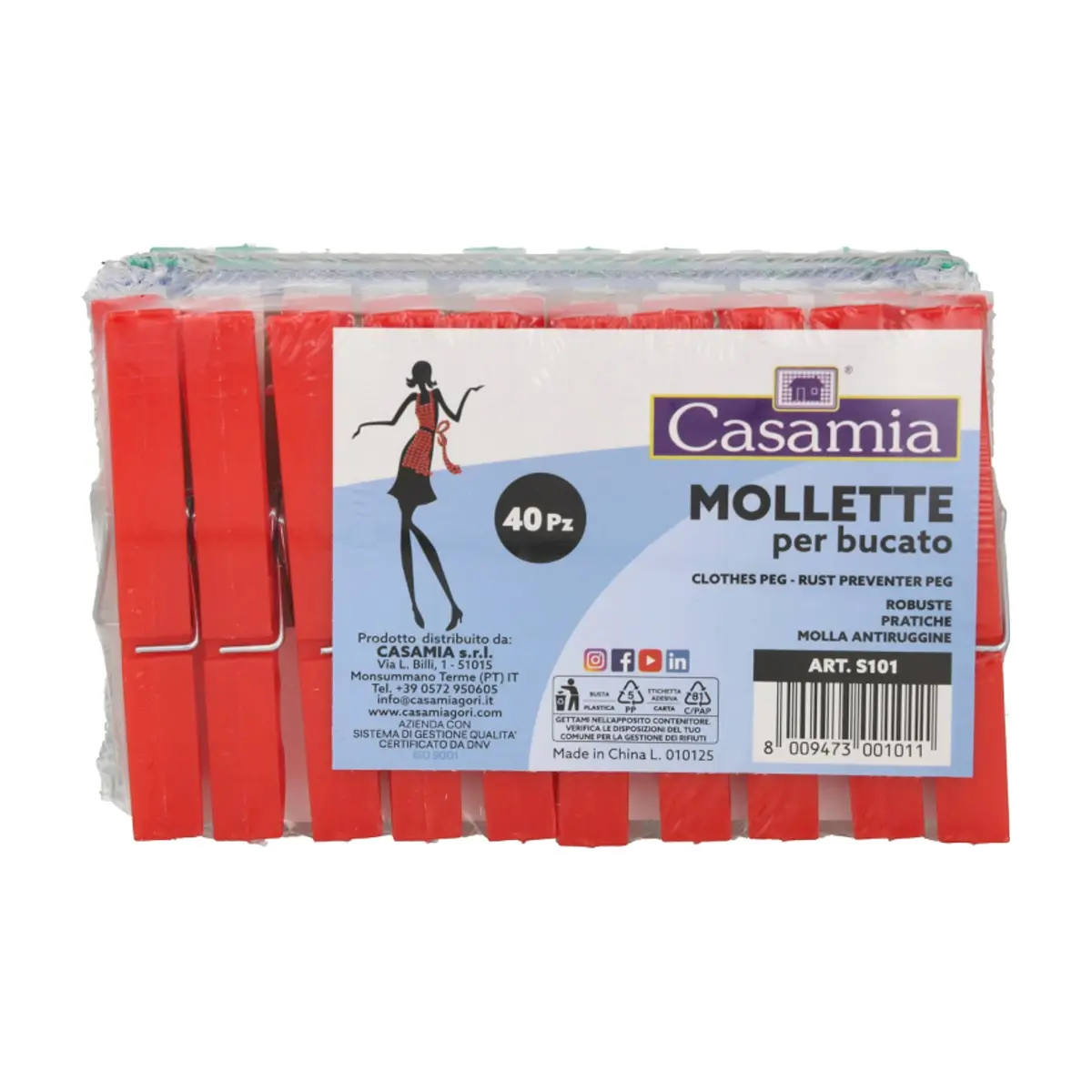 Pinzas de ropa Casamia (40 U)