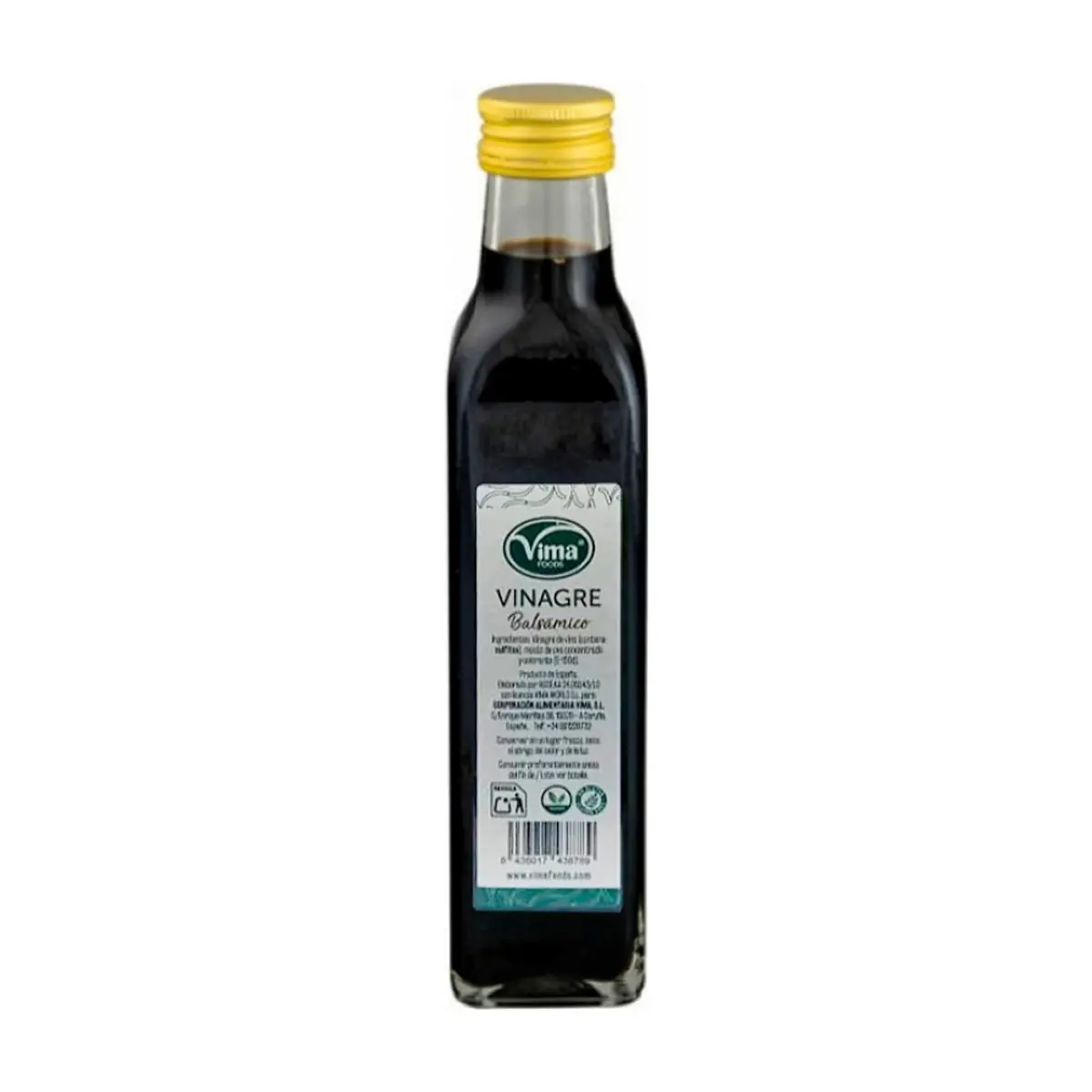Vinagre balsámico Vima Foods (250 ml) - Thumbnail 3