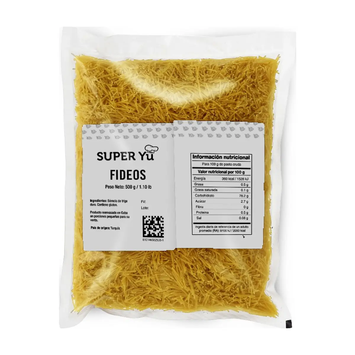 Fideos Super Yu (500 g / 1.10 lb) - Miniatura 2