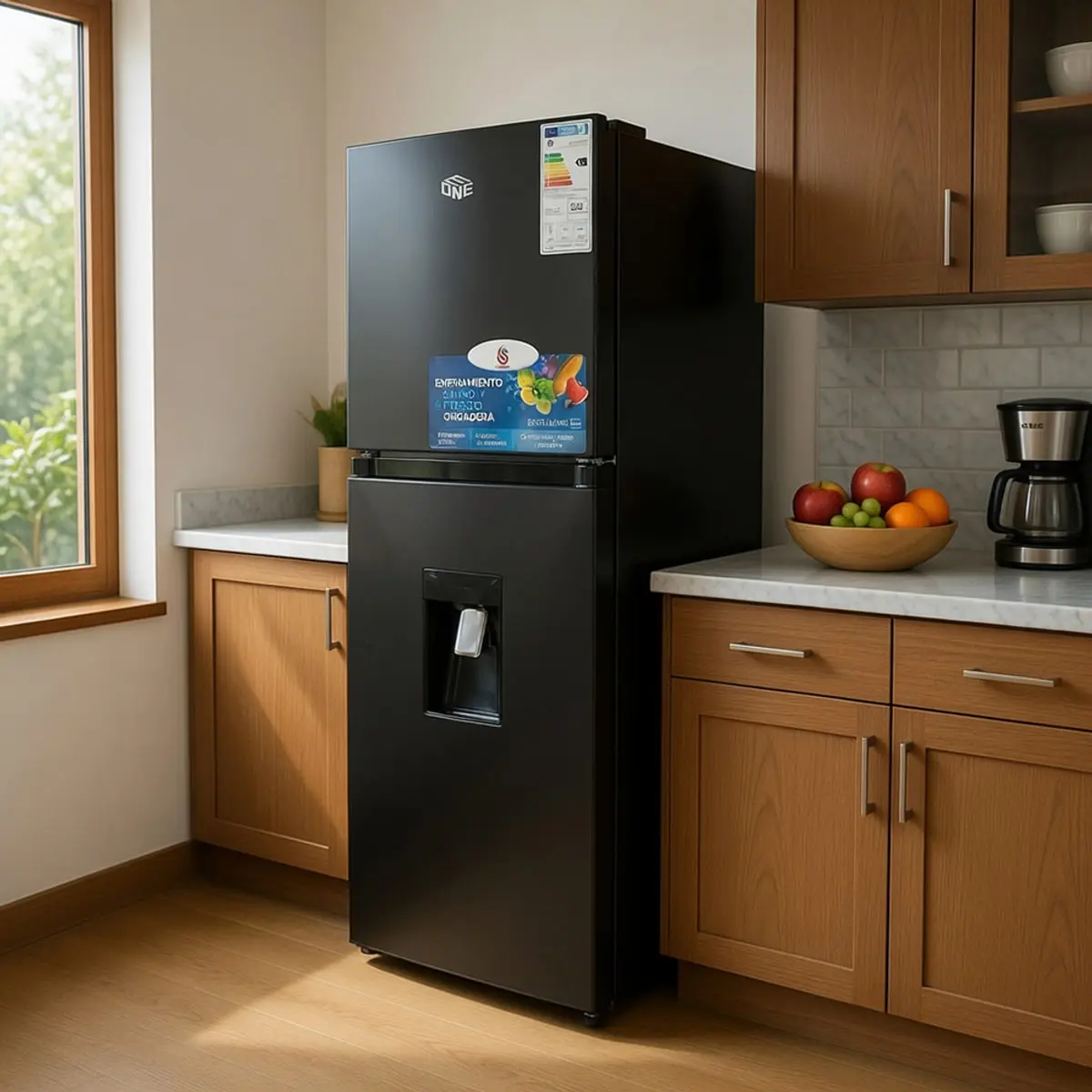 Refrigerador de 6.68 pies cúbicos color negro Eone LK-D195F - Thumbnail 5
