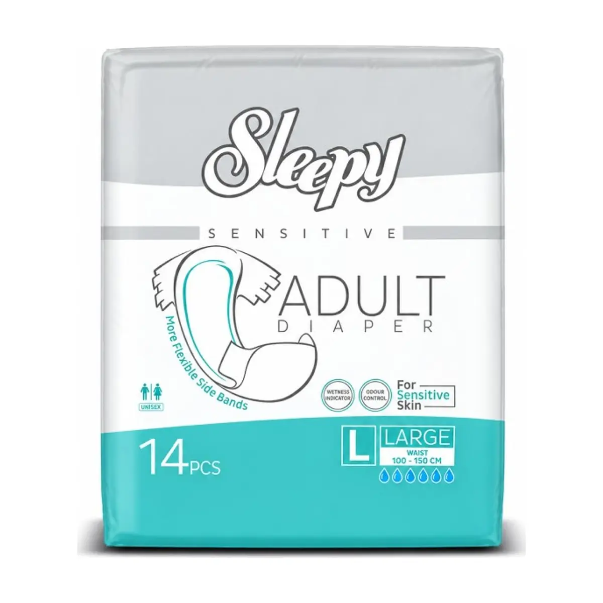 Pañal para Adultos Eco Grande (14u) SLEEPY SENSITIVE - Imagen 1