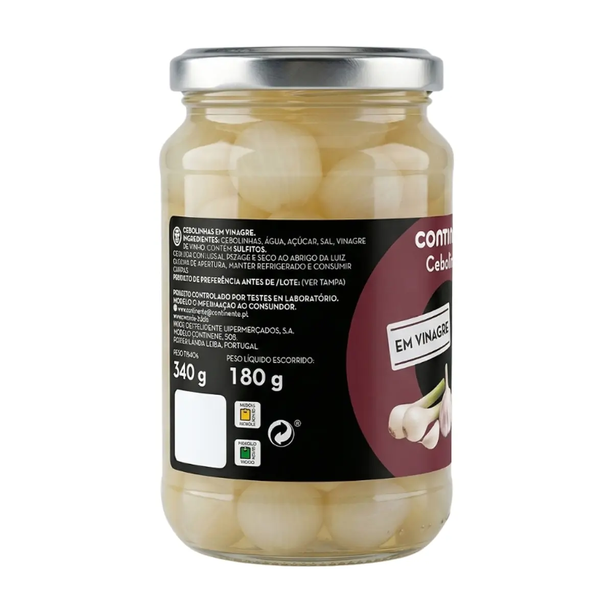Cebollitas encurtidas Continente (340 g / 11.99 oz) - Thumbnail 2