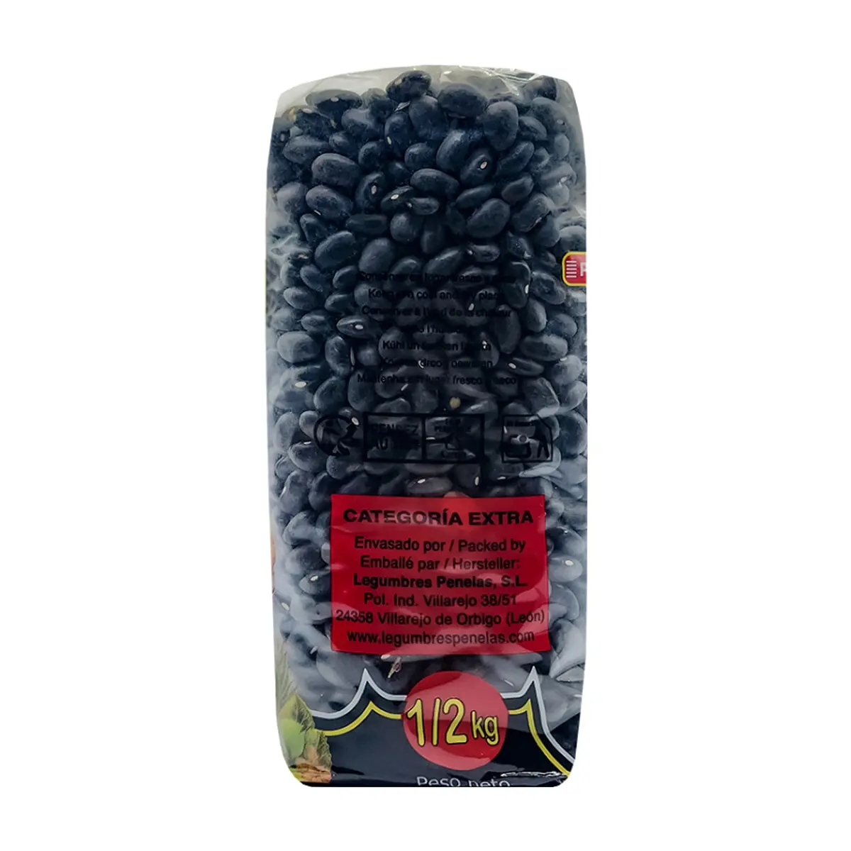 Frijol negro Penelas (500 g / 1.10 lb) - Thumbnail 2