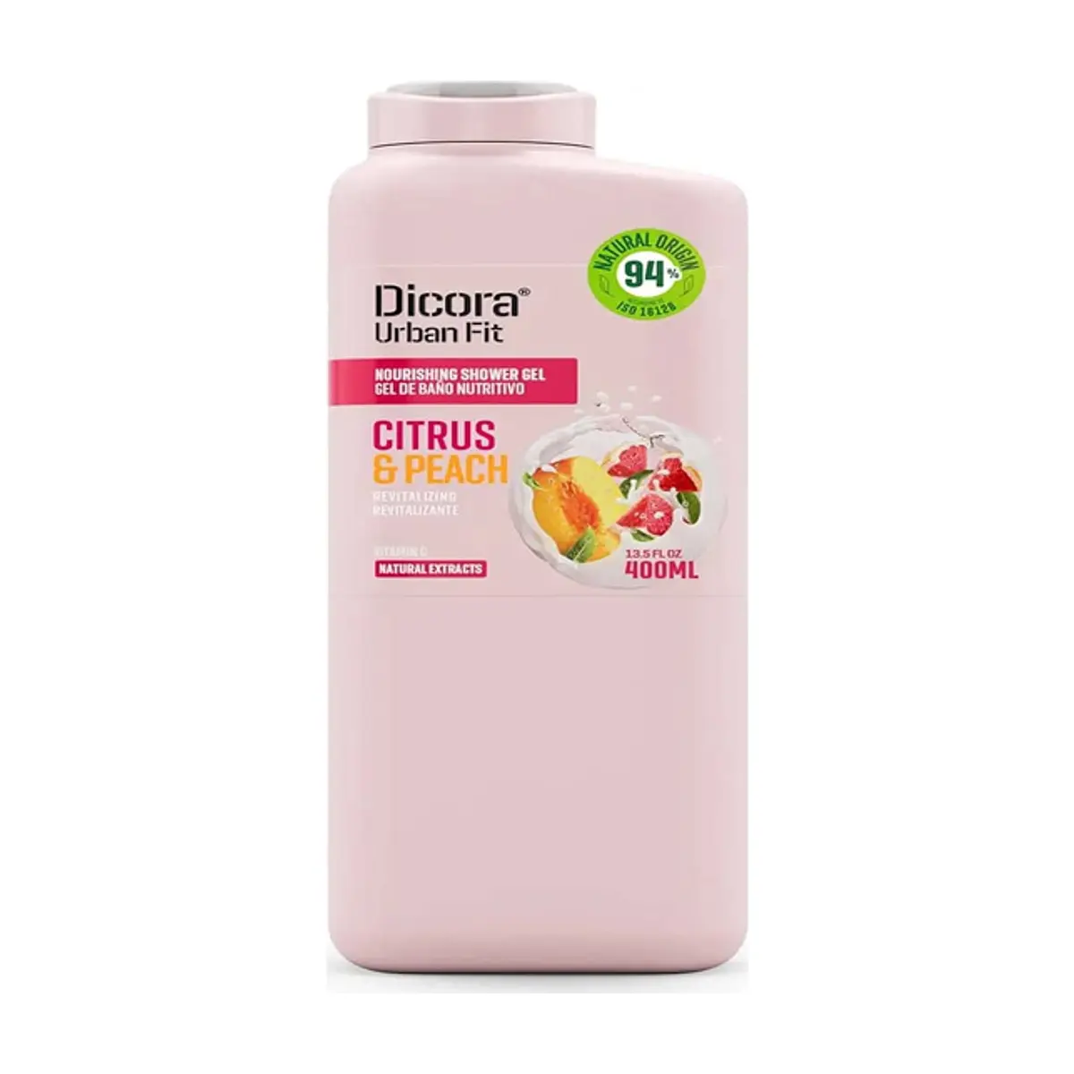 Gel de baño nutritivo con cítricos y melocotón Dicora (400 ml) - Miniatura 1