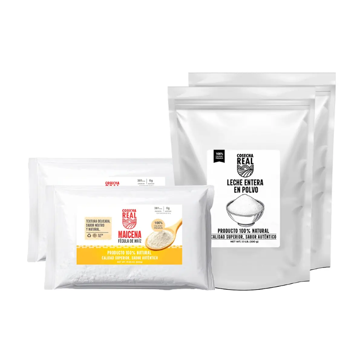 Combo para dulce #1: Maicena Cosecha Real + Leche entera en polvo Cosecha Real - Miniatura 1