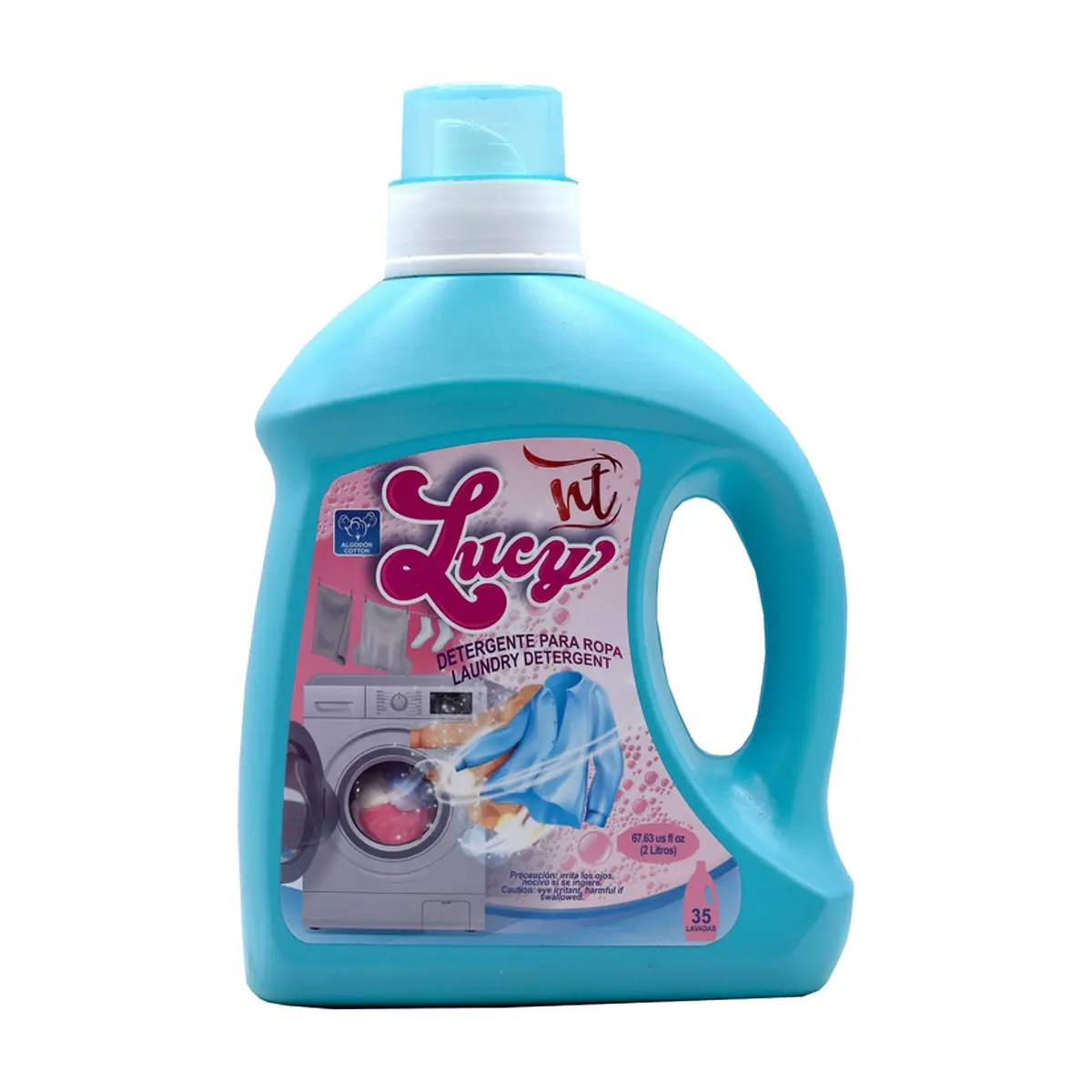 Detergente líquido lavaropas NT Lucy (2 L) - Imagen 1