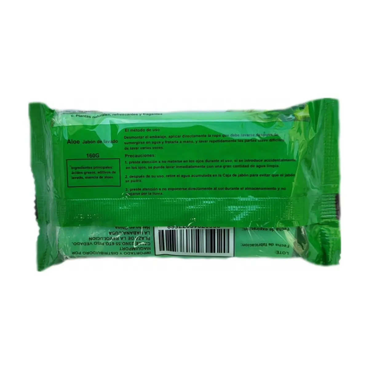 Jabón de lavar cristal de aloe Rios (160 g / 5.64 oz) - Thumbnail 2
