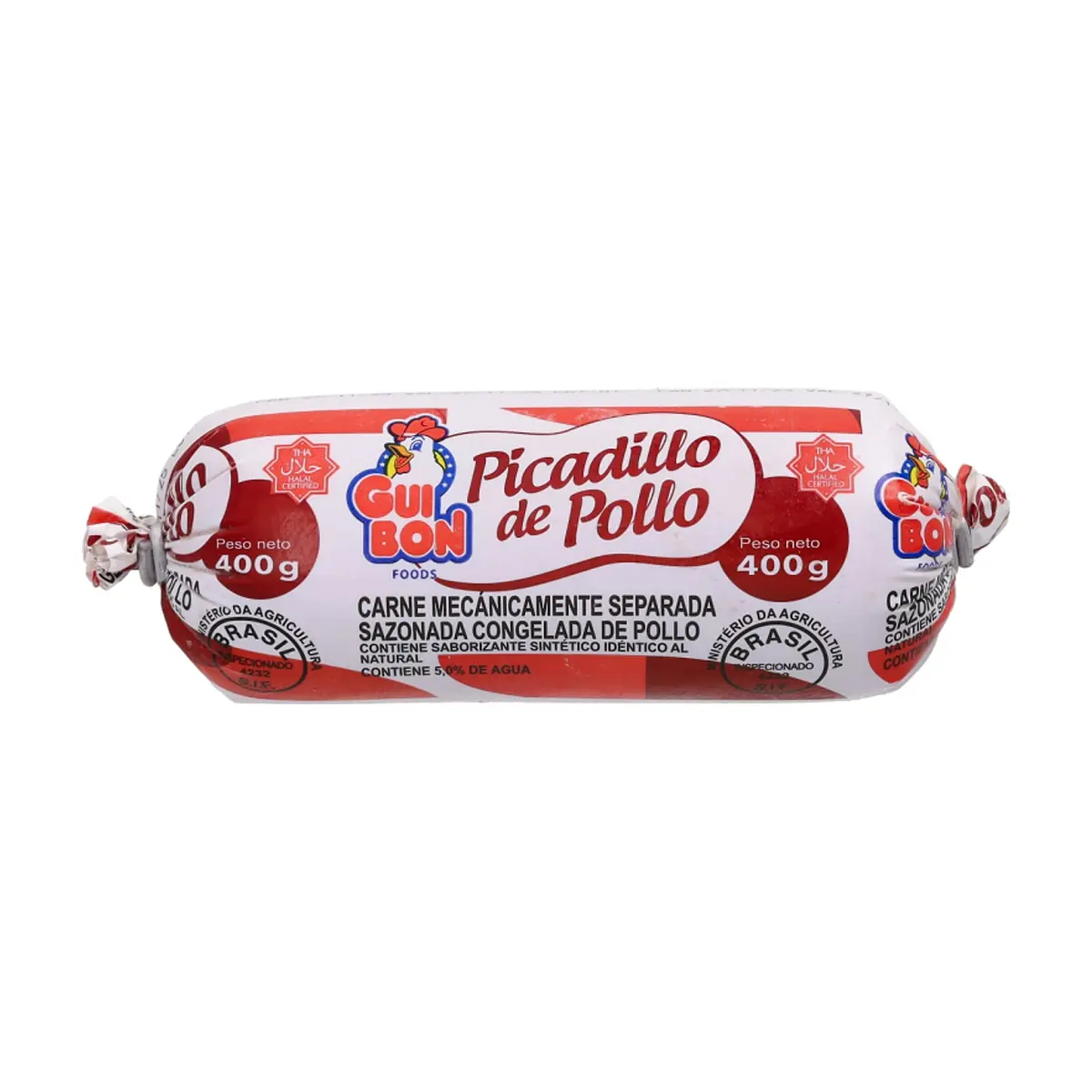 Carne mecánicamente separada sazonada de pollo Gui Bon Foods (400 g / 14.1 oz) - Miniatura 2