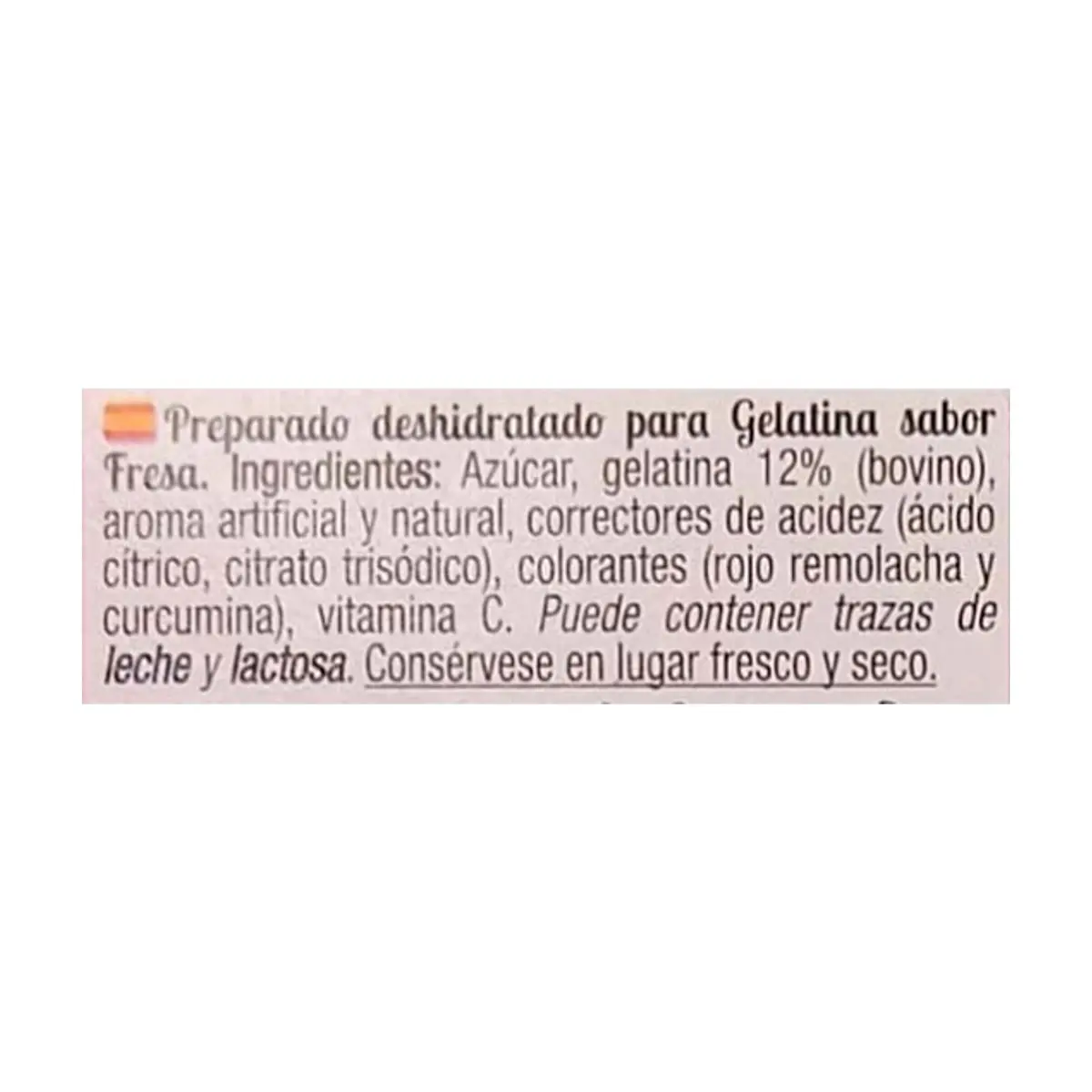 Gelatina sabor fresa Calnort (170 g / 6 oz) - Miniatura 5