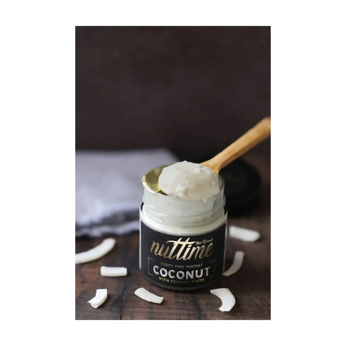 Crema de coco para untar Nuttime (250 g / 8.80 oz) - Thumbnail 5