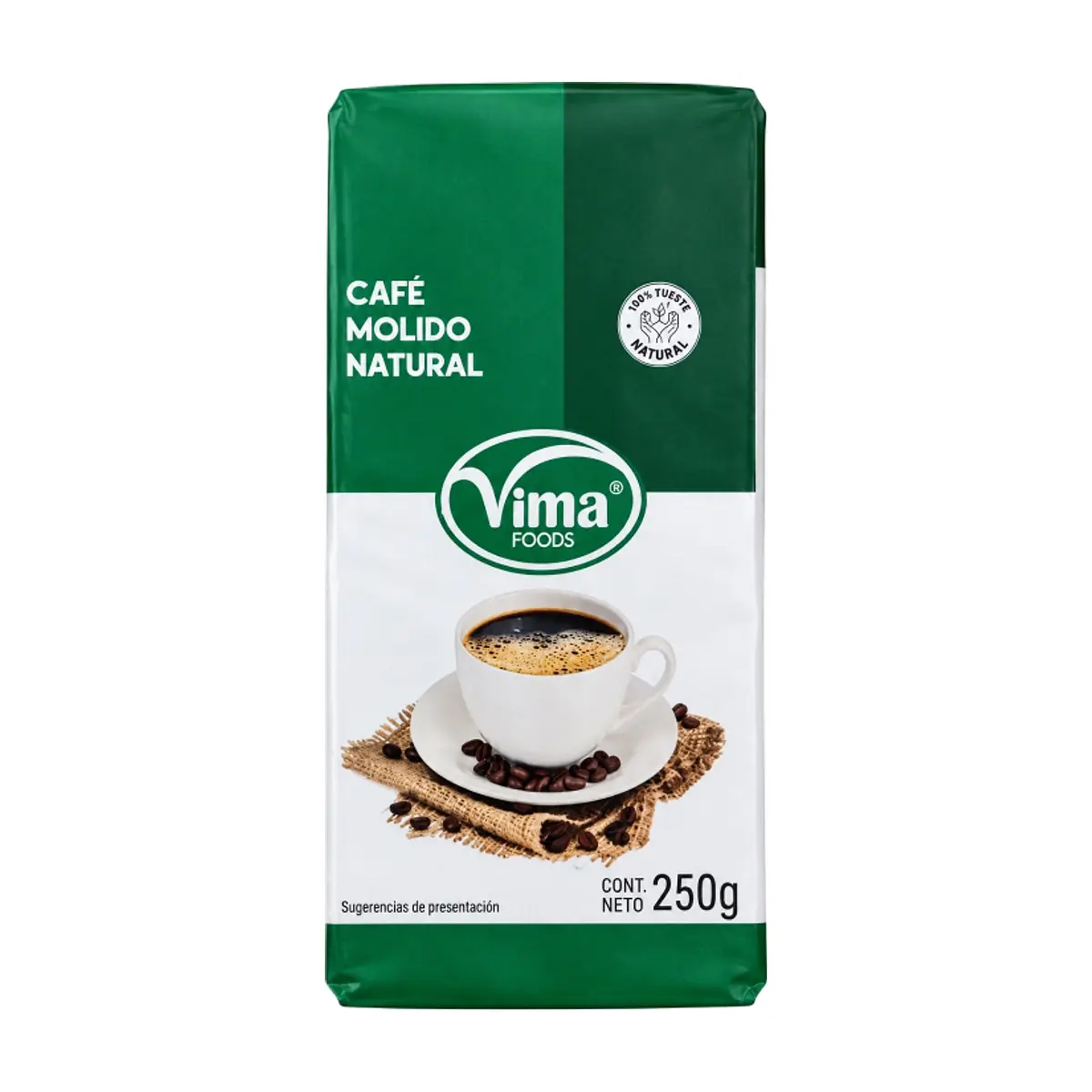 Café molido natural Vima Foods (250 g / 8.81 oz) - Thumbnail 9