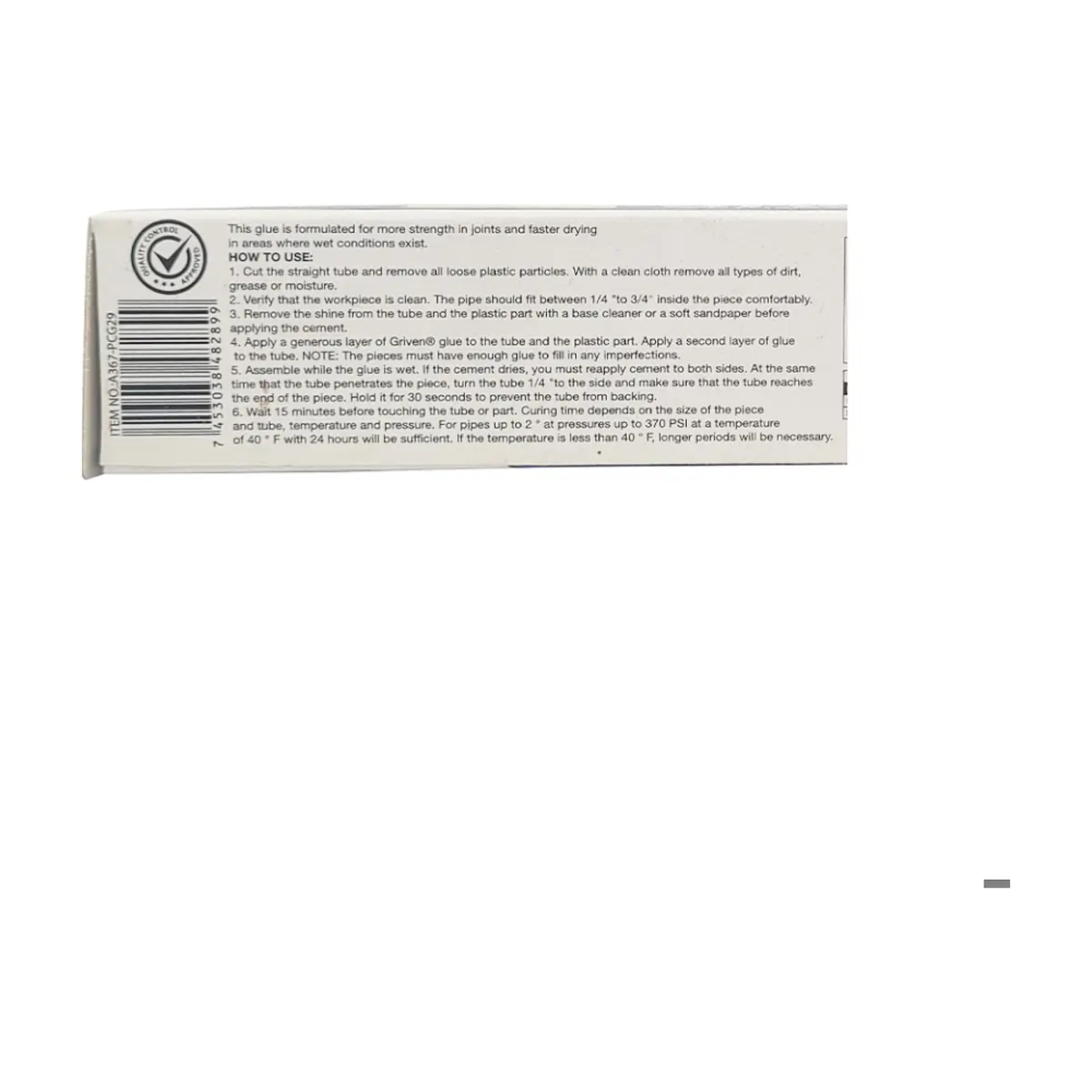 Cemento solvente para tuberías Griven (29.6 ml) - Thumbnail 6