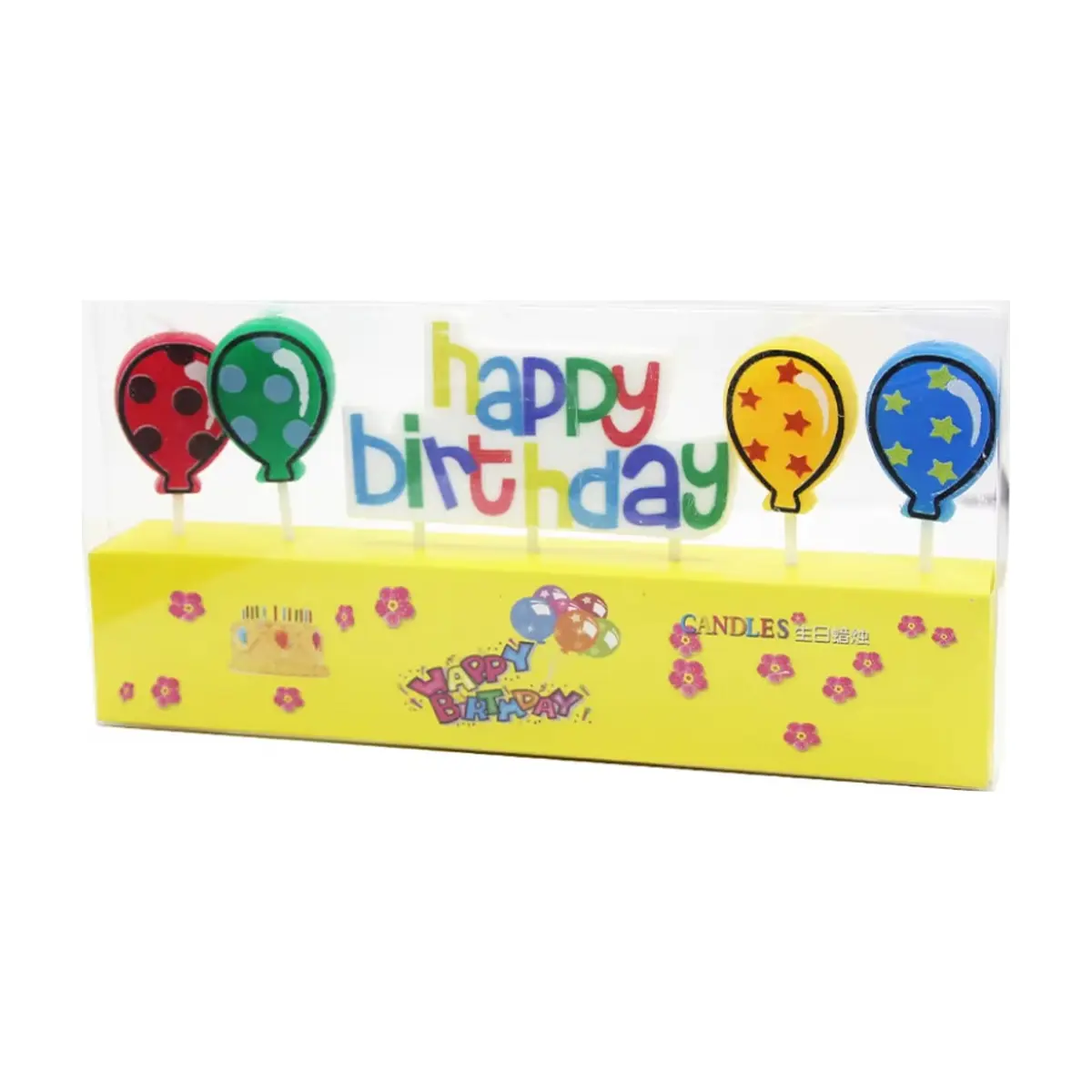 Juego de 5 velas de cumpleaños - Thumbnail 4