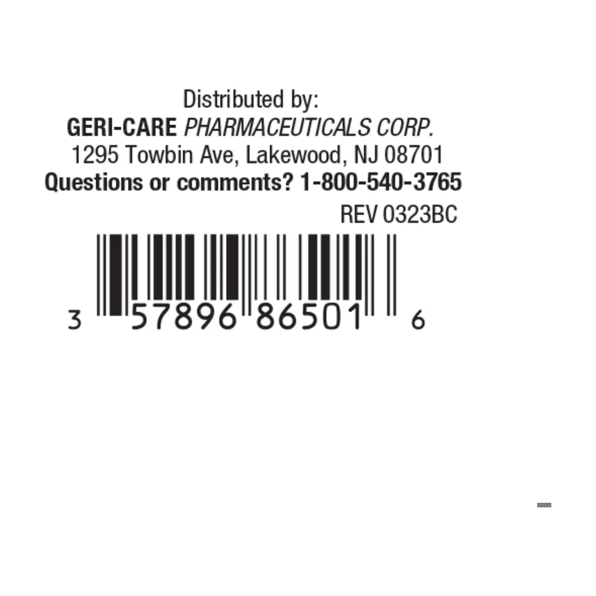 Zinc 50 mg Gericare (100 tabletas) - Thumbnail 3