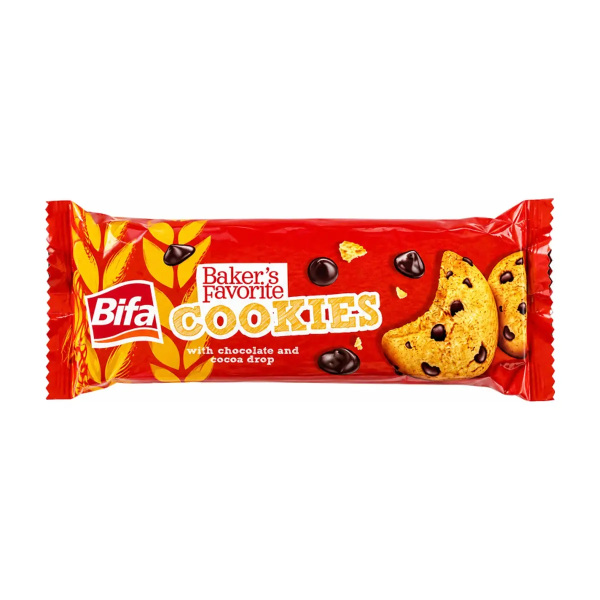 Galletas con gotas de chocolate y cacao (80 g / 2.82 oz)