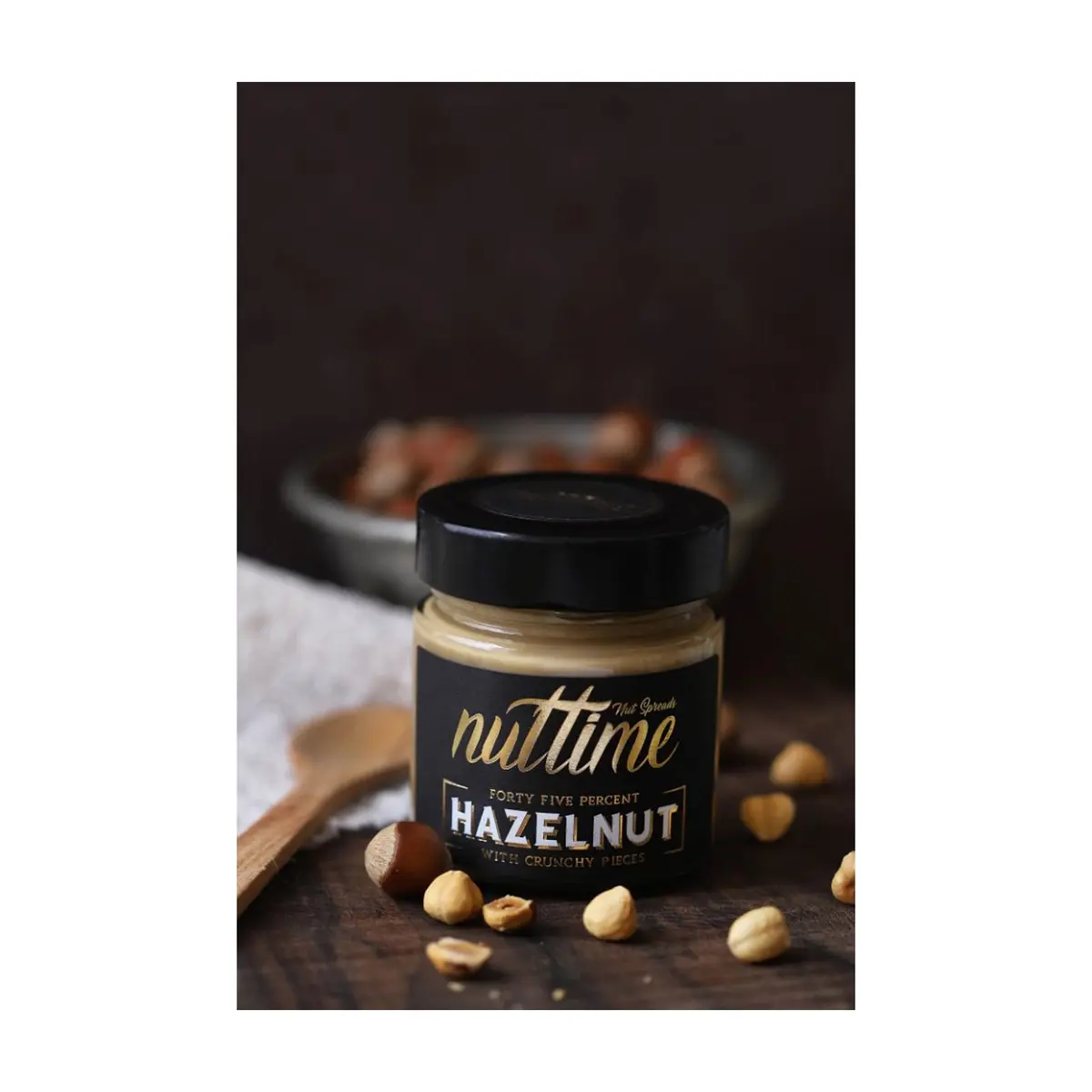 Crema de avellanas para untar Nuttime (250 g / 8.80 oz) - Thumbnail 5