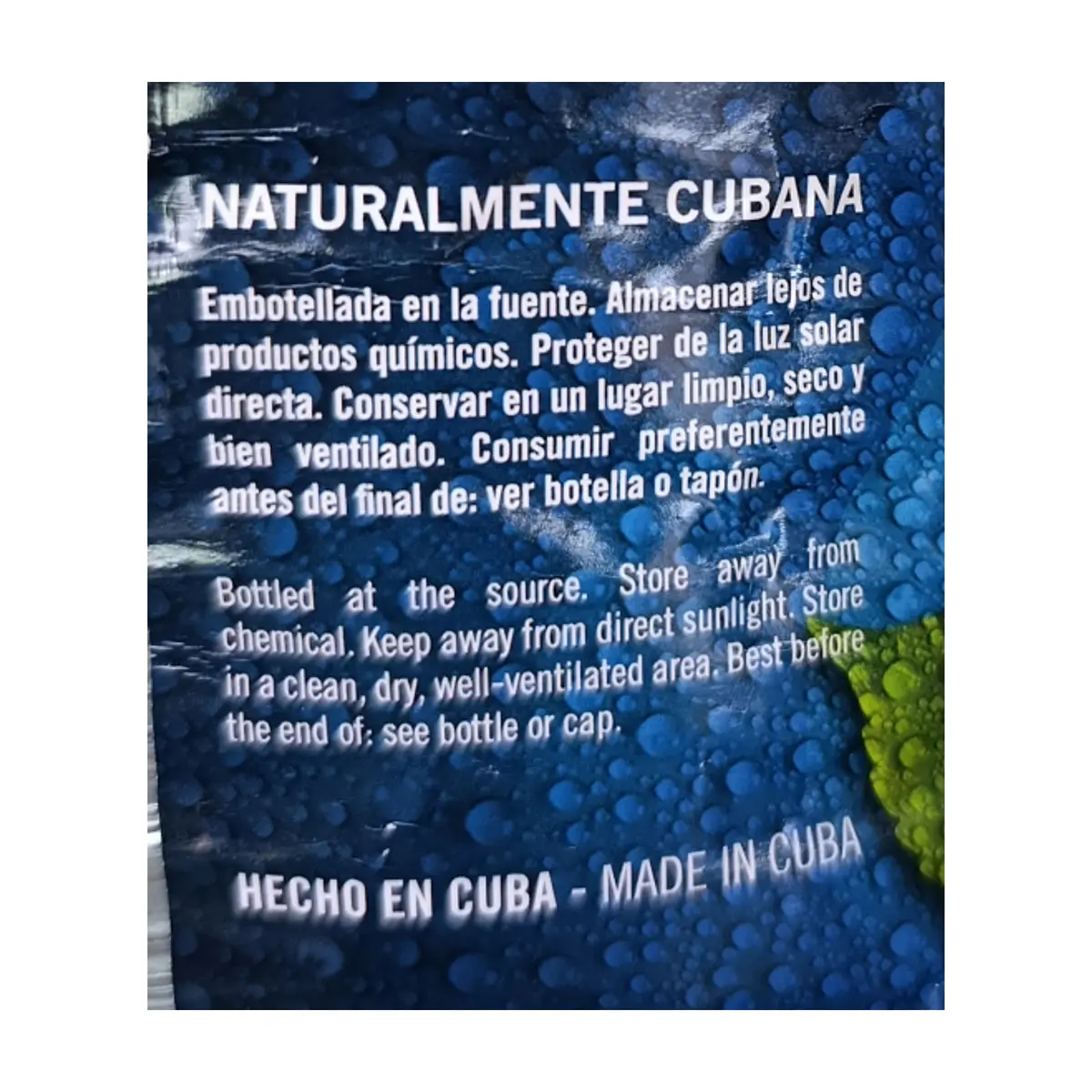 Agua mineral natural Ciego Montero (5000 ml) - Thumbnail 3