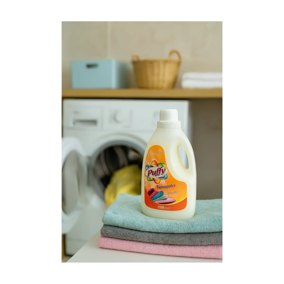 Suavizante para ropa sensitive Puffy (1500 ml) - Thumbnail 4