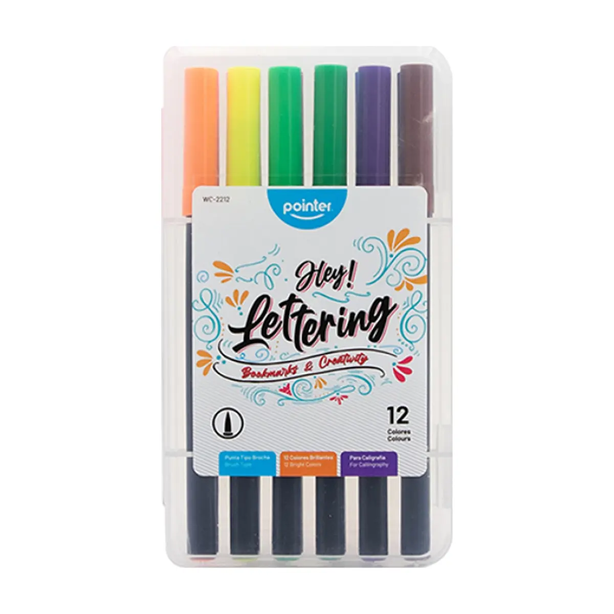 Juego de 12 marcadores Lettering Pointer