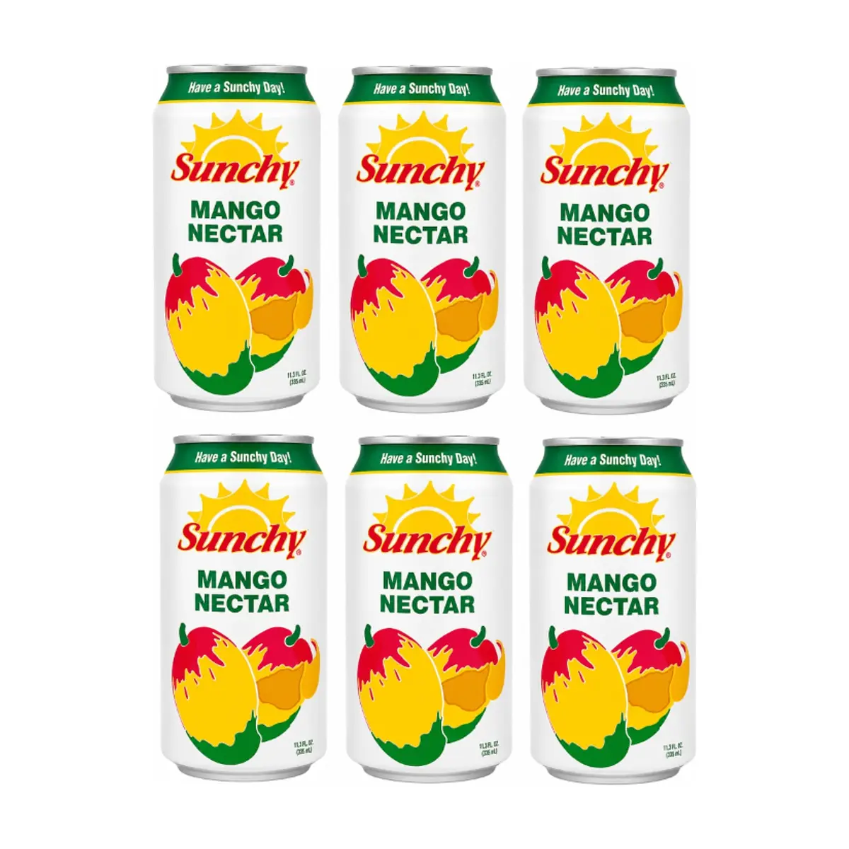 Néctar de mango Sunchy (6 x 334 ml / 11.3 fl oz) - Imagen 1
