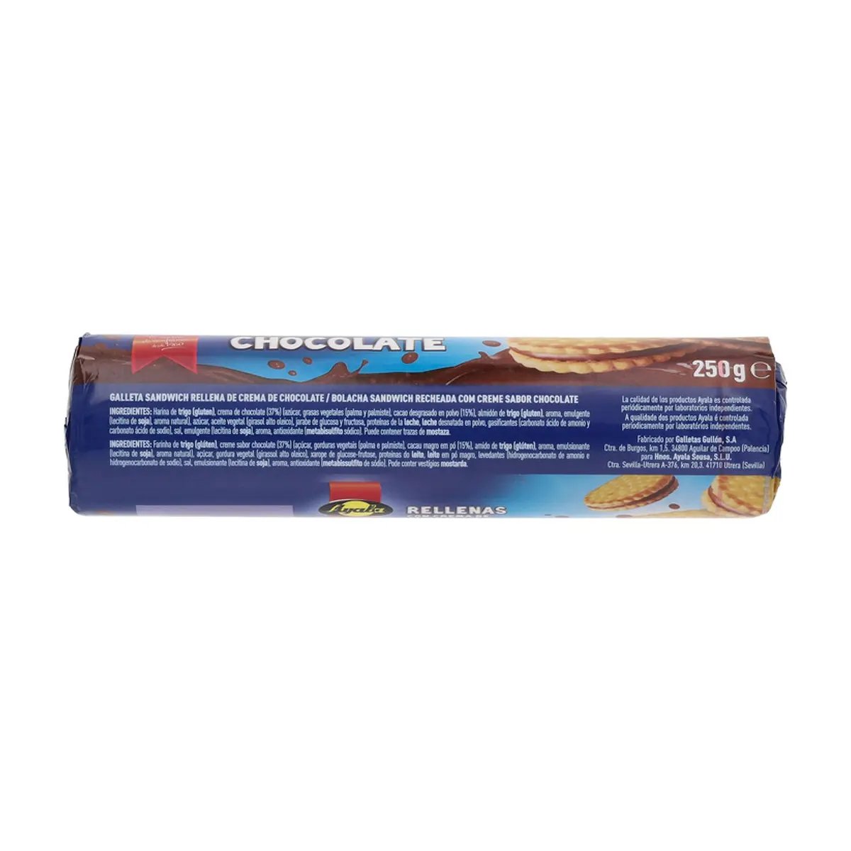 Galletas rellenas con crema de Chocolate Ayala (3 x 250 g / 8.82 oz) - Miniatura 2
