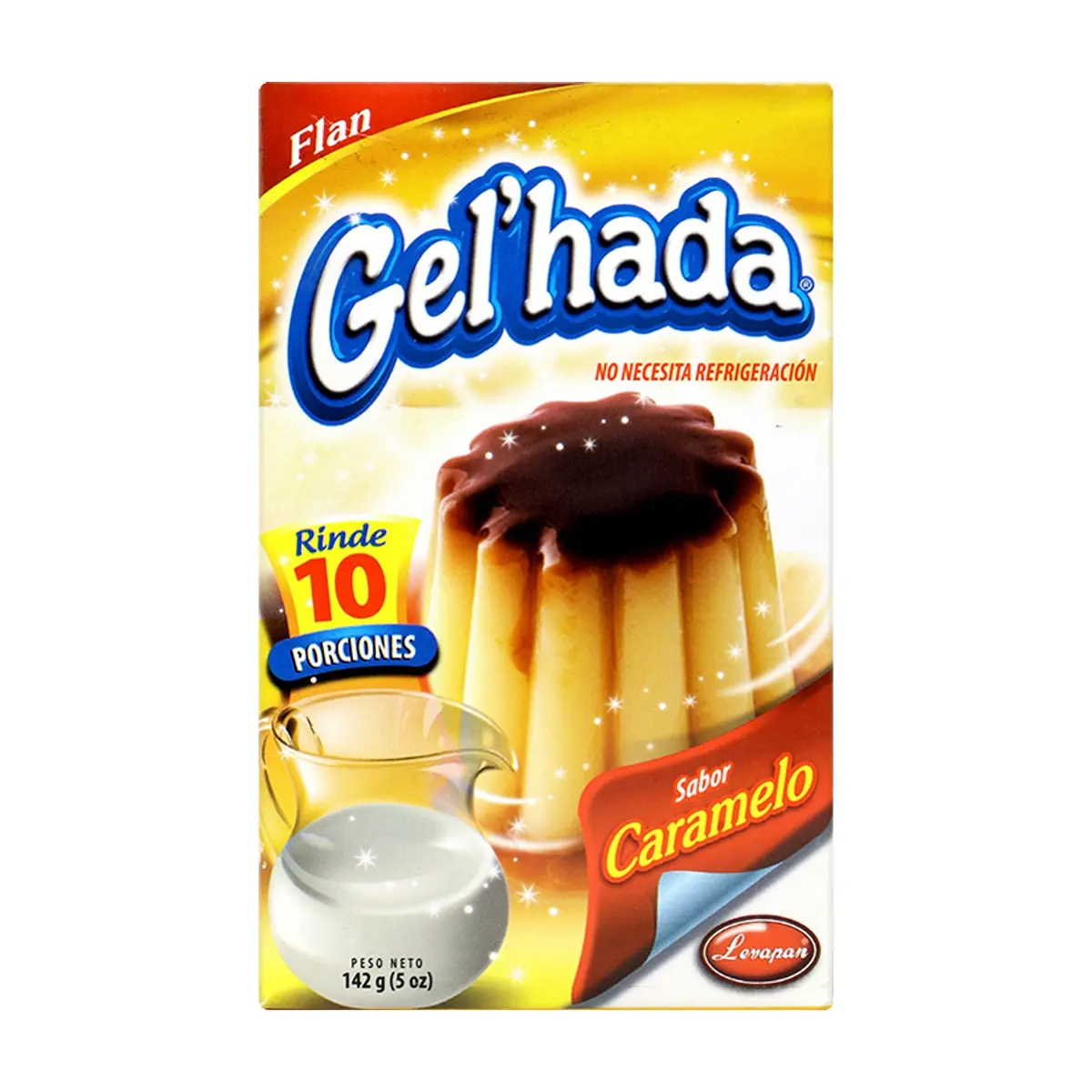 Flan sabor caramelo Gel´hada (142 g / 5 oz) - Thumbnail 3