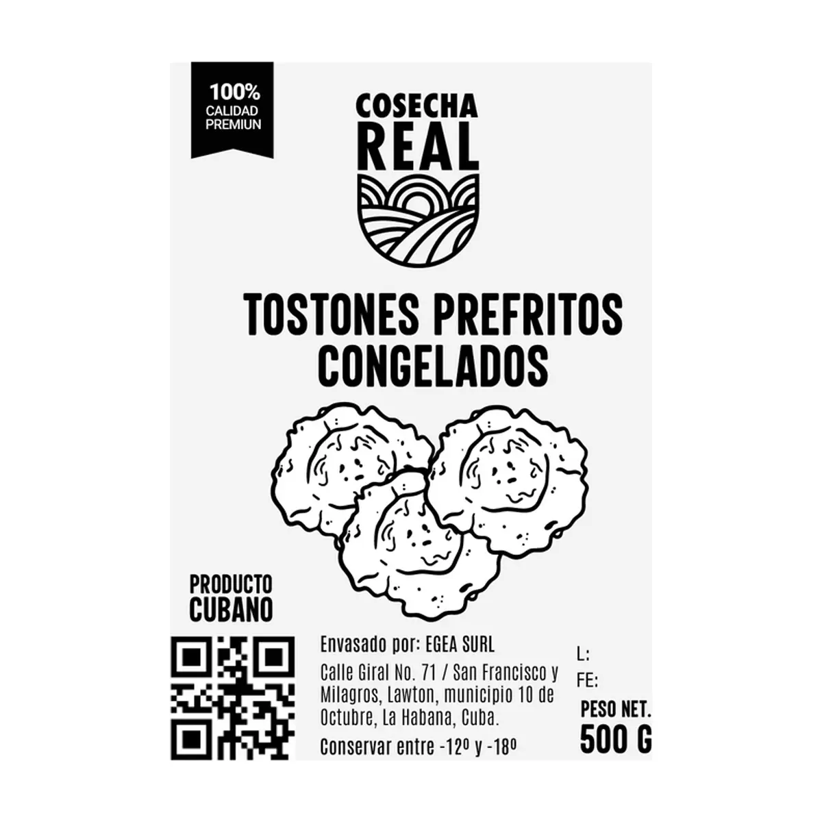 Tostones prefritos congelados Cosecha Real (5 x 500 g / 1.1 lb) - Thumbnail 3