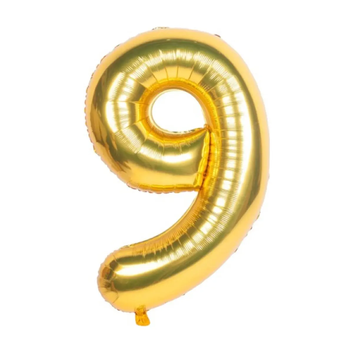 Globo dorado número 9 16 pulgadas Balloon