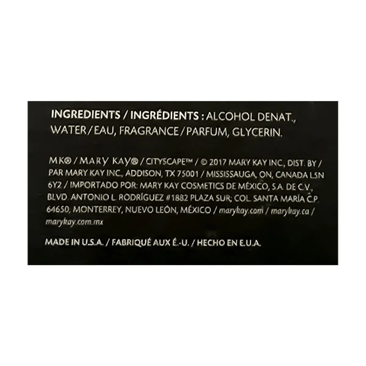 Agua de colonia para hombre Cityscape Mary Kay (50 ml) - Thumbnail 3