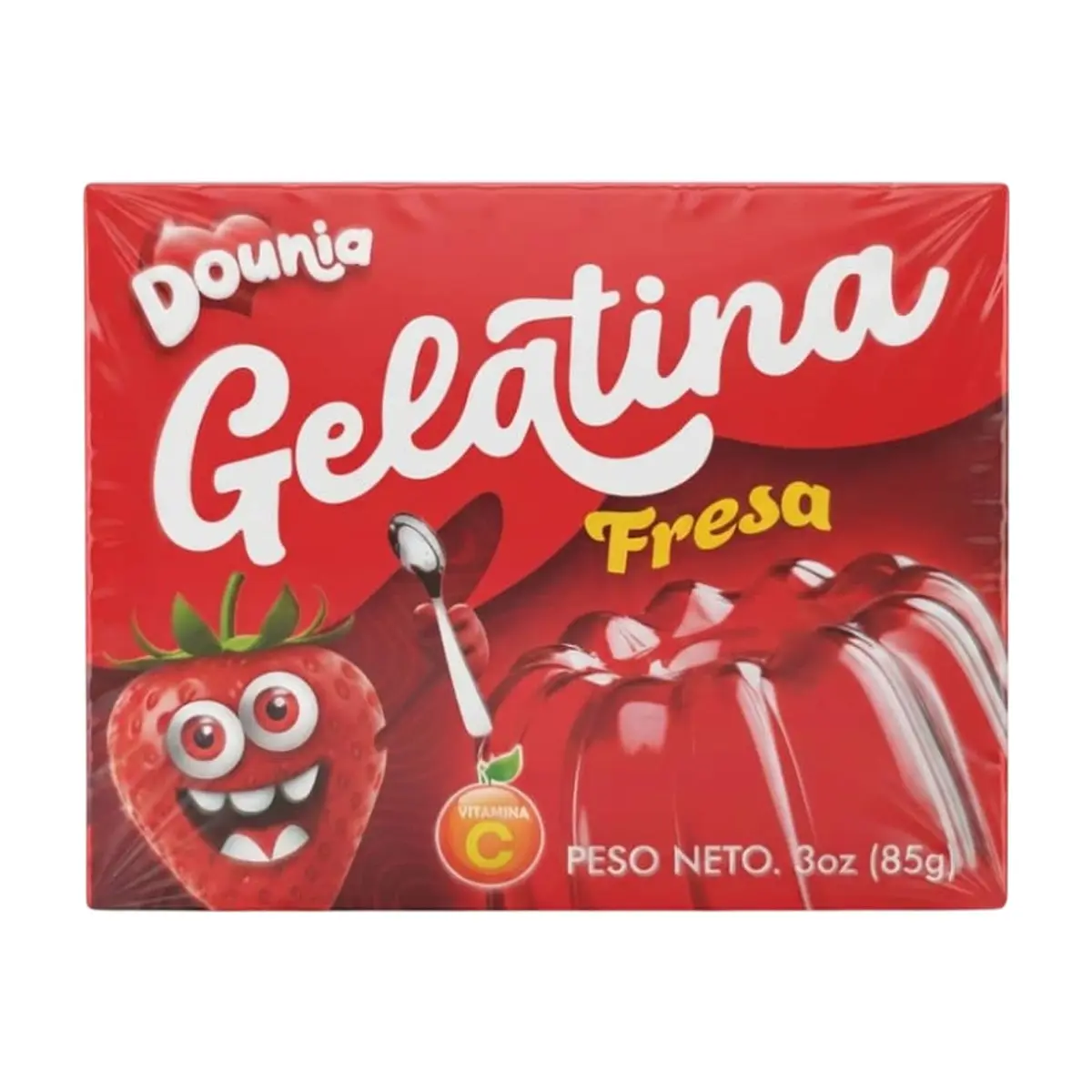 Gelatina con sabor a fresa Dounia (85 g / 3 oz) - Thumbnail 5