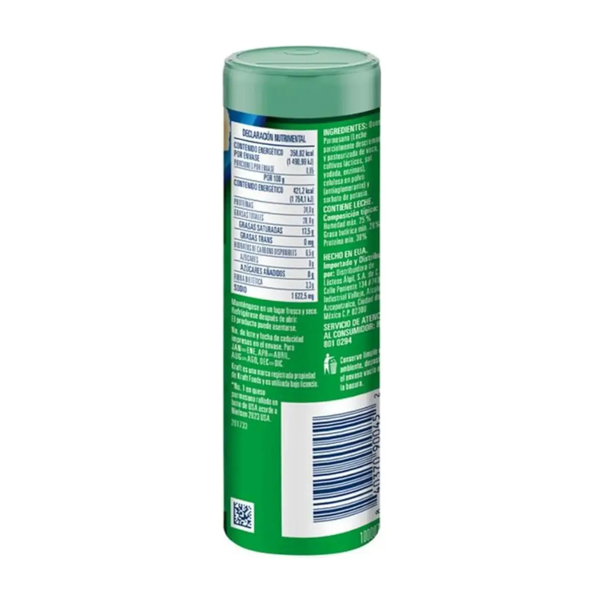 Queso parmesano rallado Kraft (85 g / 2.99 oz) - Thumbnail 2