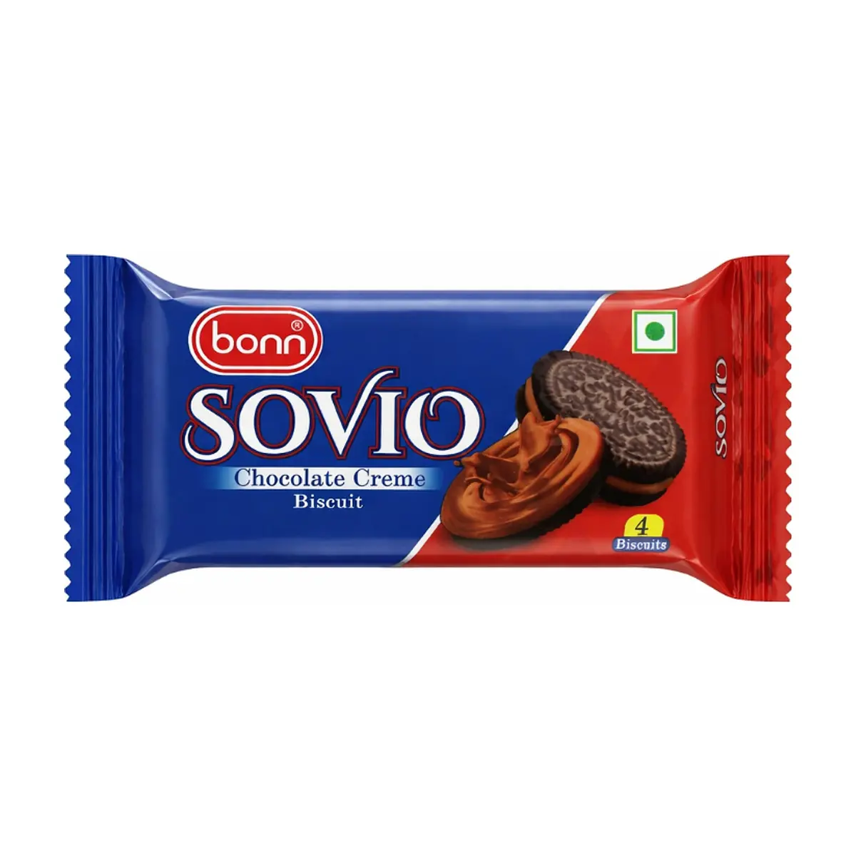Galletas Sovio con crema de chocolate Bonn (30 g / 1.06 oz)