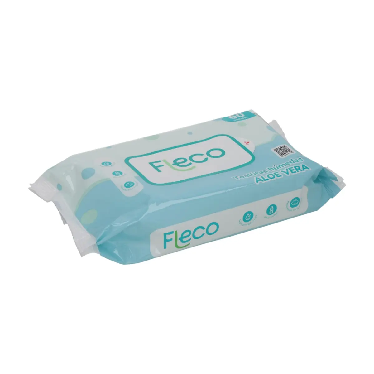 Toallitas húmedas con aloe vera Fleco (60 U) - Miniatura 3