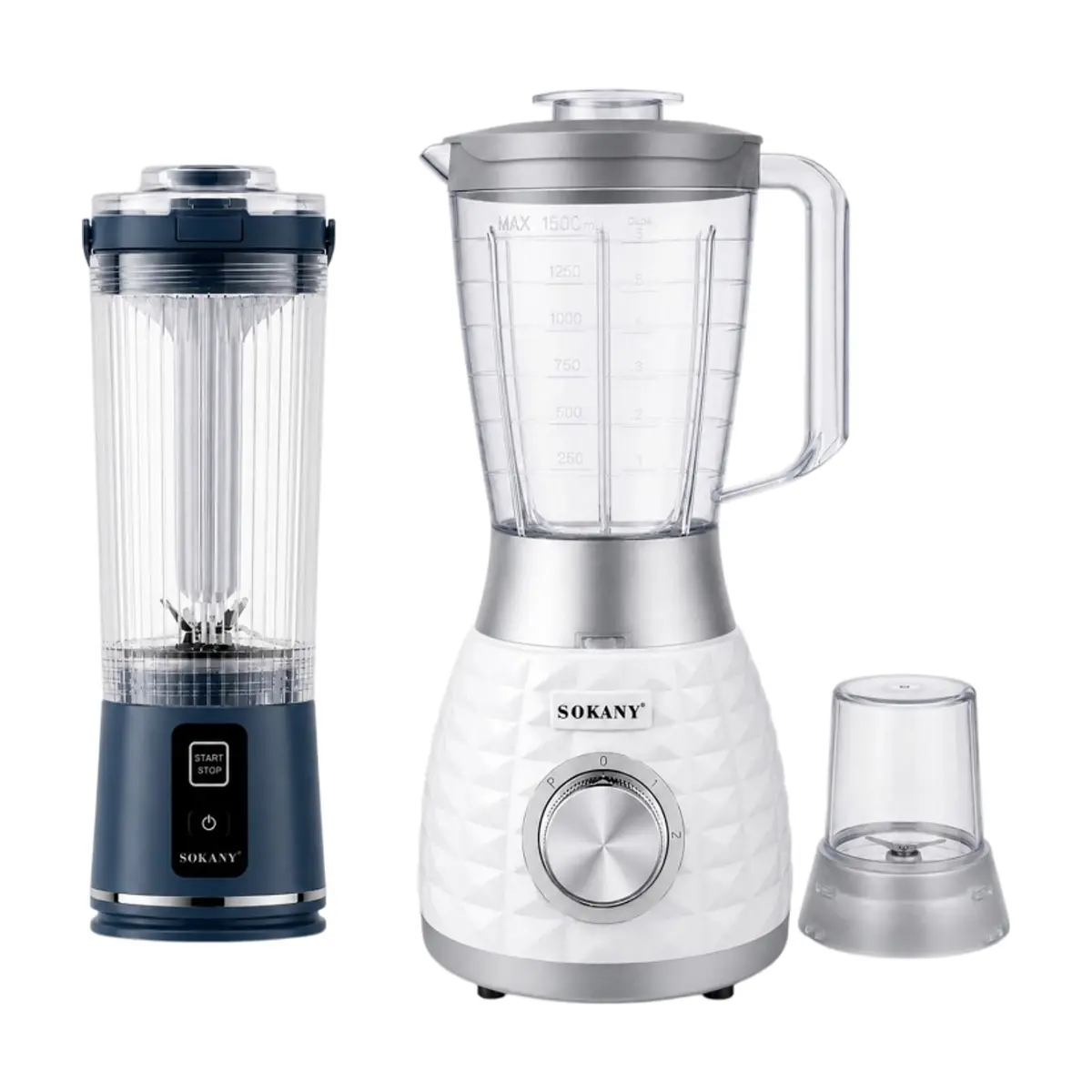 Combo batidora portátil y batidora multipropósito