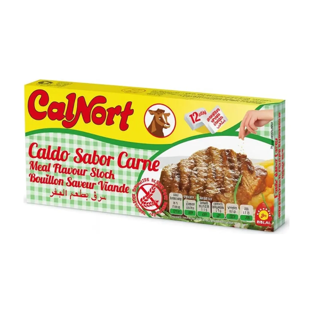 Caldo de Carne (12u x 10g) CALNORT