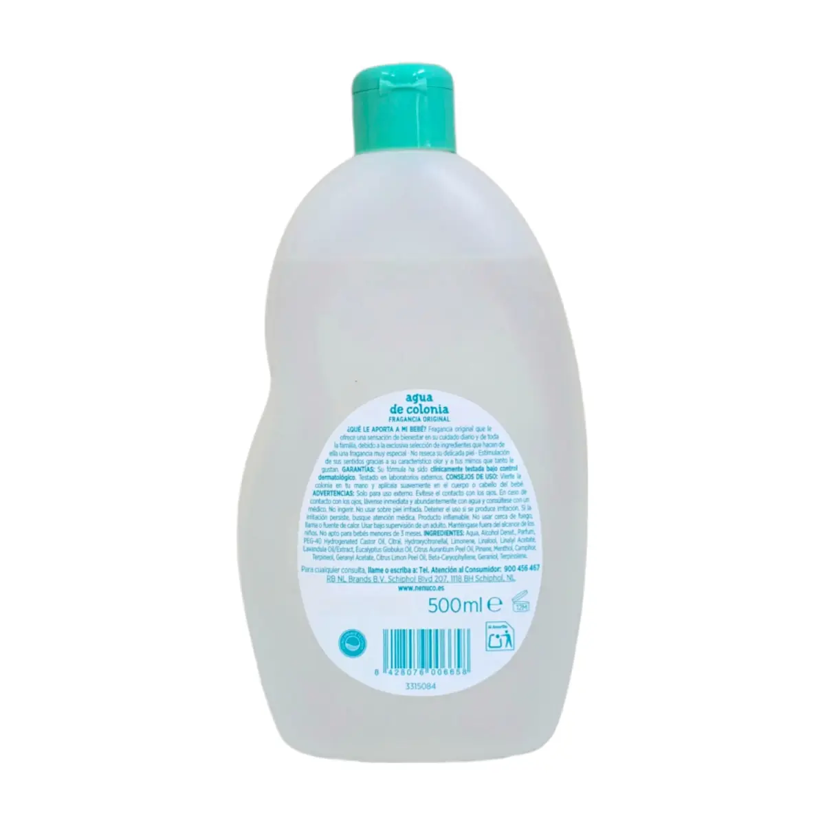 Agua de colonia para bebé Nenuco (500 ml) - Thumbnail 2