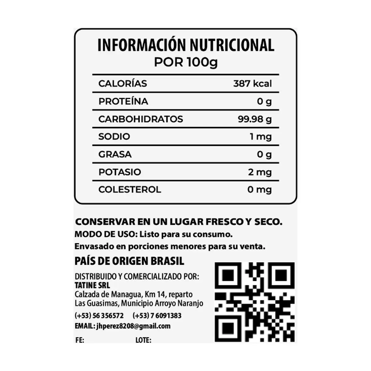 Azúcar blanca LJD (3 x 4.53 kg / 10 lb) - Thumbnail 4