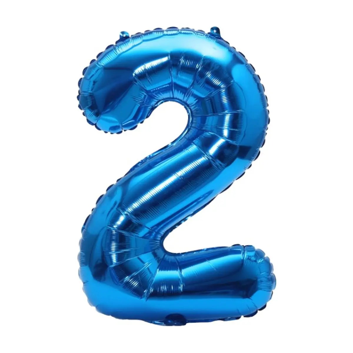 Globo azul número 2 Balloon (16 pulgadas)