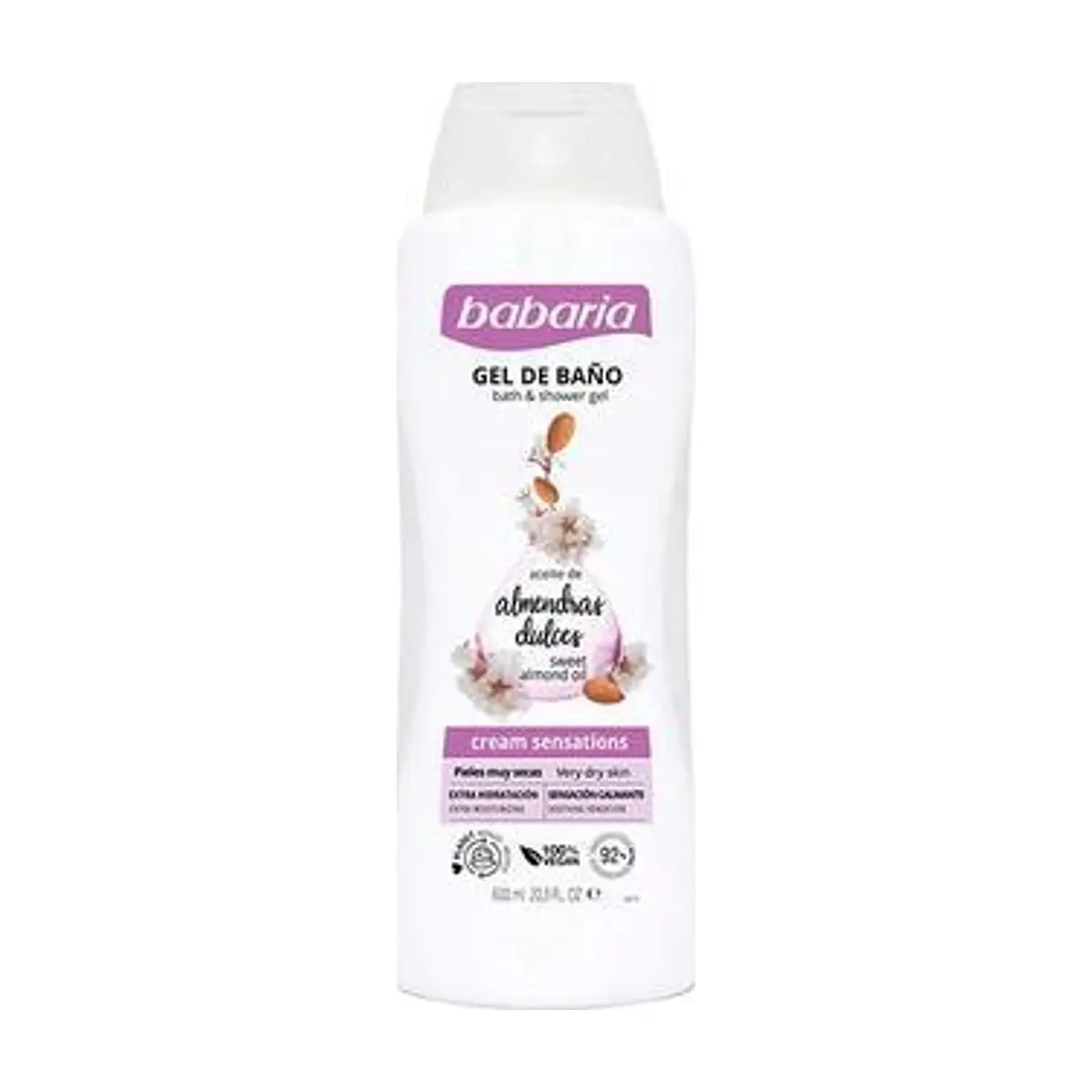 Gel Almendras Dulces (600ml) BABARIA